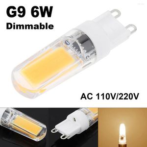 Ampoule à intensité variable 6W 2609 COB lampe 110V/220V projecteur lustre remplacer les lampes halogènes