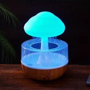 Luce notturna dimmerabile, 7 colori che cambiano, umidificatore d'aria Aromaterapia diffusore di oli essenziali aumenta l'umidità per la stanza del condizionatore d'aria, camper secco e polveroso