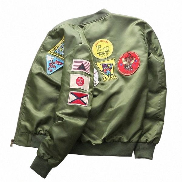 dimusi Bomber Jacket Mens Ma-1 Flight Jacket Pilot Air Force Male Ma1 Army Green Militaire moto Veste et Manteaux 6XL, TA039 98DX #