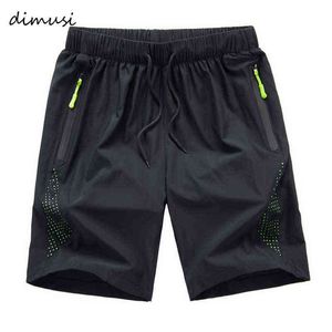 Dimusi heren vracht shorts casual zomer man elastische taille strand shorts mannelijke snelle droge buiten ademend shorts Homme kleding H1206