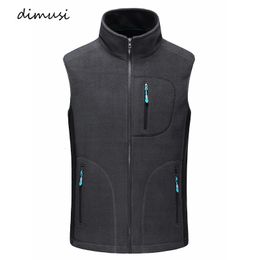 DIMUSI hiver hommes polaire gilets mâle épais chaud gilets veste décontractée thermique Softshell homme sans manches veste vêtements 240117