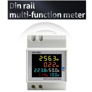 DIN Rail AC Monitor 6in1 100A Tension Courant Facteur de puissance