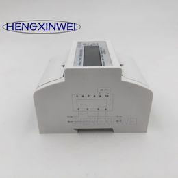 DIN RAIL Single Phase KWh Meter Energy Meter Digital Watt 5 (20) 15 (90) 20 (100) 5 (40) 10 (50) A 50Hz 60Hz 220V 230V