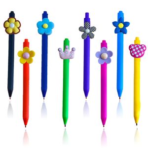 Ding Painting Supplies Bloem 2 12 Cartoon Ballpoint Pens schattige verpleegkunde voor verpleegkundigen Tech Work Gifts MTI Color Jumbo Graph Pencil Potlood Signatu Otqmh