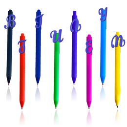 Ding Painting Supplies Purple Large Letters Cartoon Ballpoint Pens schattige verpleegkunde voor verpleegkundigen waardering Geschenken Grappige MTI Color Jumbo Grotwjm