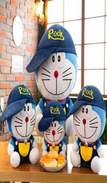 Dingdang GK Pokonyan Soft Cat Anime Modèle en peluche Jouets Mignon Doraemon Skin Amissaire Figure cadeau Collectez-vous