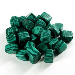 DingSheng Cadeaux pour enfants 1 lb de pierres de malachite polies en vrac de guérison naturelle Reiki Wicca fournitures de pierres précieuses polies pour Wicc270u