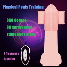 DINGYE Pénis Vibrateur 7 Vitesse Forte Vibration Sexy Jouet pour Homme Produit Adulte Masturbateur Masculin