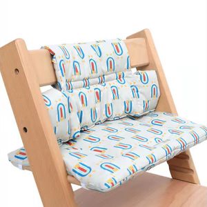 Chaises de salle à manger Sièges Chaise de bébé Coussin de siège pour Stokke Tripp Trapp Oreiller de remplacement de repas Accessoires d'alimentation étanches 230620