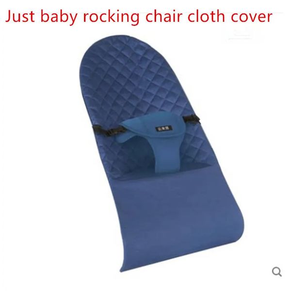 Chaises de salle à manger sièges respirant bébé chaise à bascule housse en tissu pur coton sommeil artefact peut s'asseoir mentir ensemble de rechange né berceau couvre-lit 231204
