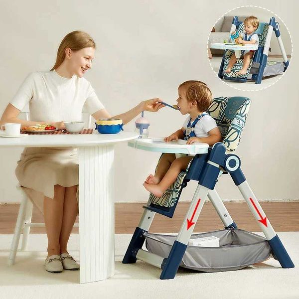 Chaises de restauration sièges OEM à la recherche de enfants en plastique portable et de nourriture pour bébés nourrissant la chaise haute avec roues WX5.20