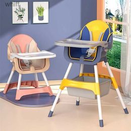 Eetkamerstoelen Zitplaatsen Groothandel Babyserie Hoge kwaliteit 3-in-1 eetstoel Kinderstoel Multifunctionele opvouwbare babyvoeding kinderstoelL231014