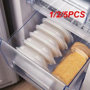Vaisselle 1/2/5 pièces, sous-emballage de riz, boîte de conservation fraîche, peut être chauffée au four à micro-ondes, récipient de stockage, vaisselle de déjeuner