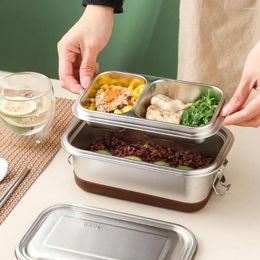 Vaisselle 1,2 l, boîte à déjeuner isolée Portable, récipient chauffant étanche pour étudiants et employés de bureau
