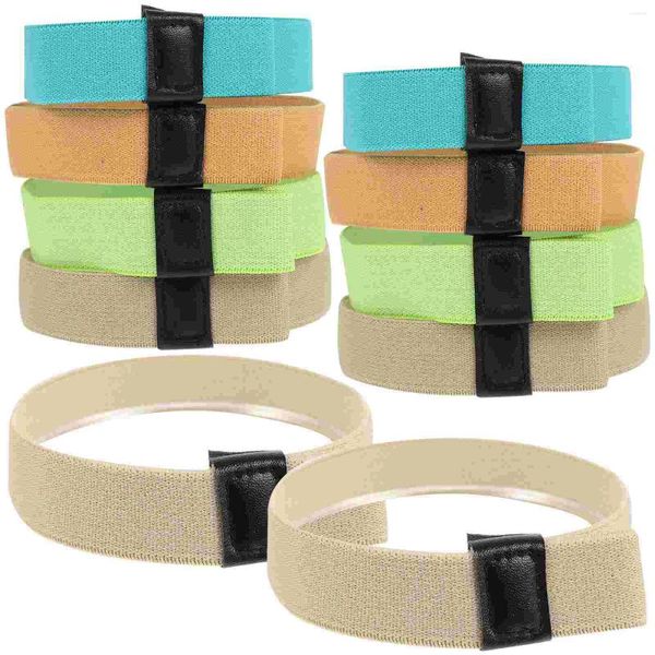 Dîne à 10 PCS STRAP LUCHOTS ÉLASTIQUES STRATS FIXATIONS RÉÉSABLE POLYESTER CONTENEUR CRÉATIVE CRÉATIVE RÉGLABLE