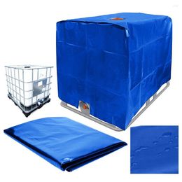 Dîne 1000 l IBC Conteneur Rainwater Tank Aluminium Foil étanche et couverture à poussière Oxford Tissu UV Protection