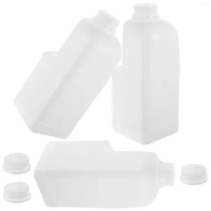 Serviesgoed 3 pc's koffie luchtdichte container 2l plastic emmer kruik deksel vat gallon lekbestendig water doppen witte herbruikbare opslag