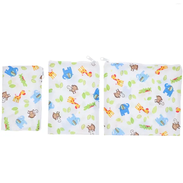 Maîtrice 3 PCS Sac imperméable Sac à collations enfants enfants