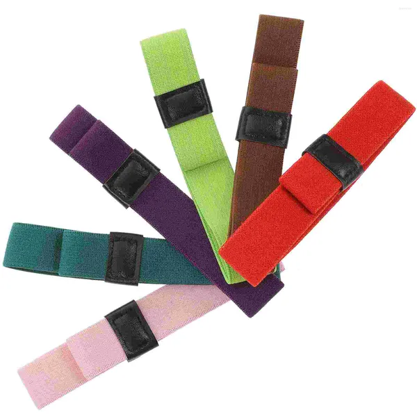 Vaisselle 6 pièces Bento boîte sangle conteneur sangles créatif adulte ruban pratique Premium Polyester durable voyage enfants conteneurs
