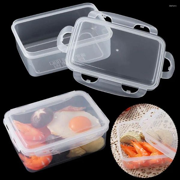 Vaisselle 7 tailles enfants école en plein air en plastique préparation boîtes à déjeuner conteneur de stockage de repas Bento boîte pique-nique Snack