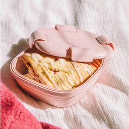 Dinware 700 ml Silicone Folding Lunch Box Travel Bowl draagbare intrekbare instant noedels scherper buiten picknick no bpa
