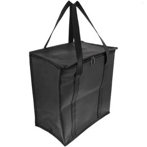 Maîtrise en aluminium Sac à provisions en aluminium Sacs de livraison thermique Isolation isolée grande congélation d'épicerie en tissu non tissé refroidisseur