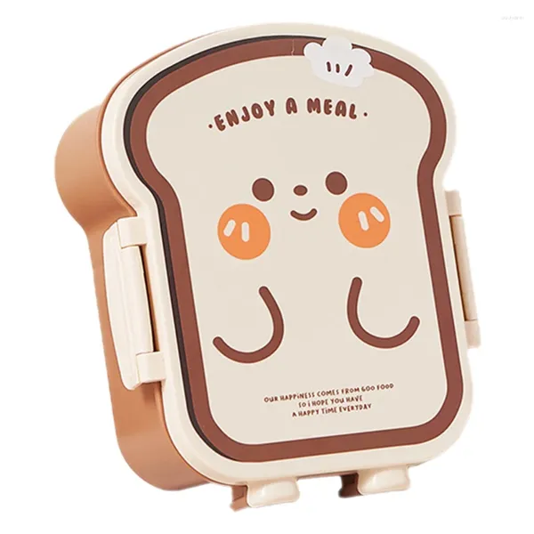 Dîner Bento Box Adulte Lunch Adorable Kids for Student Dovely Cartoon