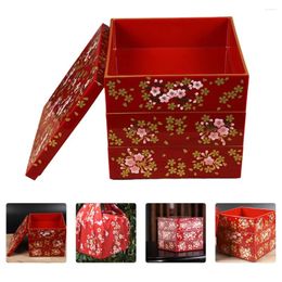Vaisselle boîte à Sushi japonaise boîte à trois couches plateau Style conteneur décor Portable moyen