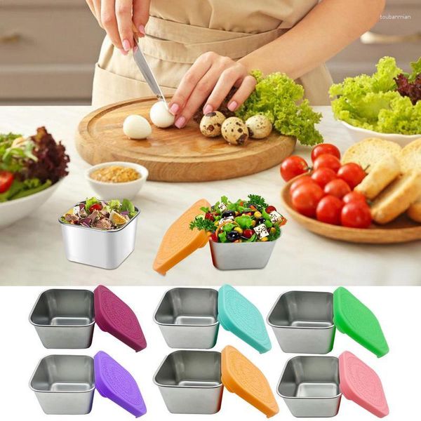 Vaisselle boîte à déjeuner conteneurs à condiments Portable anti-fuite conteneur plus chaud maison voyage cuisine fournitures de rangement