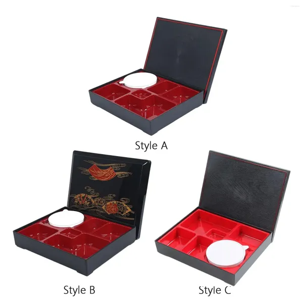 Dîner portable Bento Lunch Box Meal Préparez des contenus Fruits de stockage pour les enfants à la maison de pique-nique