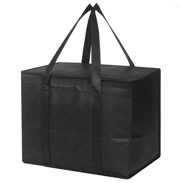 Dîner sac à refroidisseur portable bento grand shopping isolant Fabric de tissu non tissé Thermal