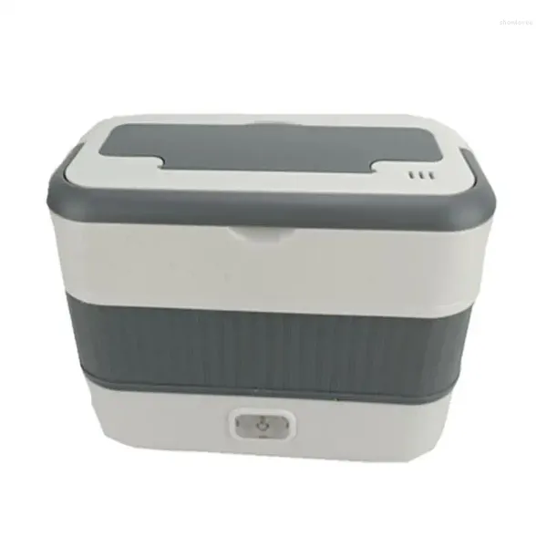 Vaisselle Portable plus chaud électrique enfichable boîtes à déjeuner bouton poussoir contrôle repas conteneurs affaires Waming produits pour le riz