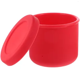 Dijkartikelen ronde lunchbox handige container camping accessoires accessoire slijtage-resistente aanbod take