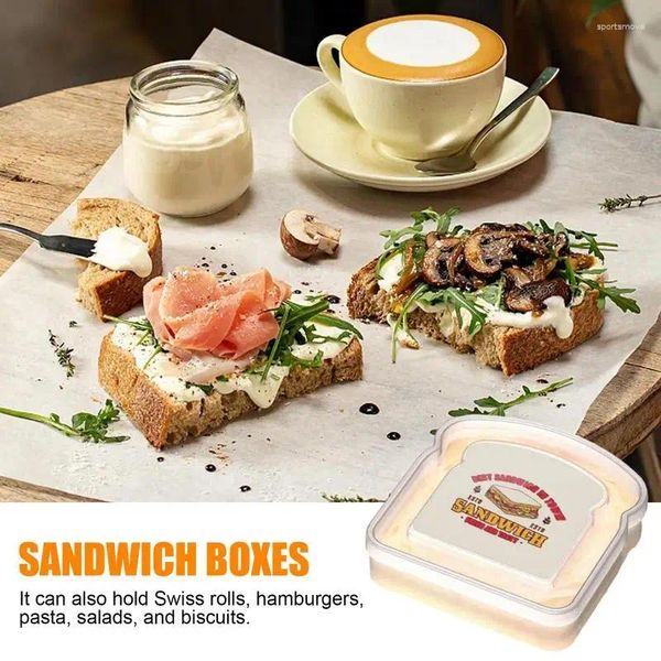 Conteneur de déjeuner sandwich à la vaisselle pour adultes Box Home Cuisine Accessoires Gadgets