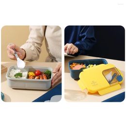 Ensembles de vaisselle 1 ensemble pochette à déjeuner conteneur de grande capacité multifonctionnel de qualité légère pour boîte de cas d'école