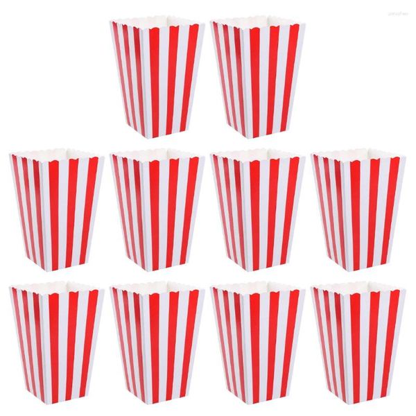 Ensembles de vaisselle 10 pièces en vrac pop-corn carton bébé fournitures de fête de mariage conteneurs classiques papier Pipeiro Kit cerfs-volants