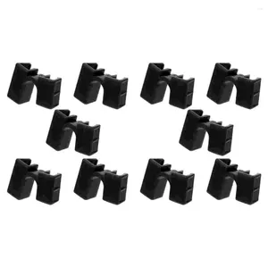 Serviessets 10 stuks Plastic Eetstokjeshouder Training Eetstokjes Scharnieren Connector Clips Tool