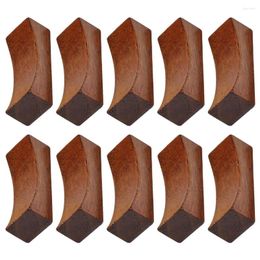 Serviessets 12 stuks enkele concave eetstokjessteun houten eetstokjes houder rek in Japanse stijl