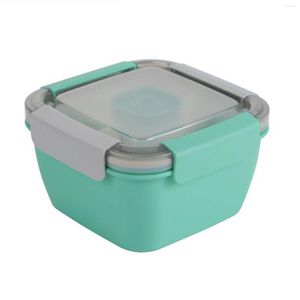 Servies Sets 2 Layer Keuken Accessoires Lunchbox Snack Opslag Kantoormedewerker Veelkleurig Draagbaar Kamperen Zakenreizen Voor