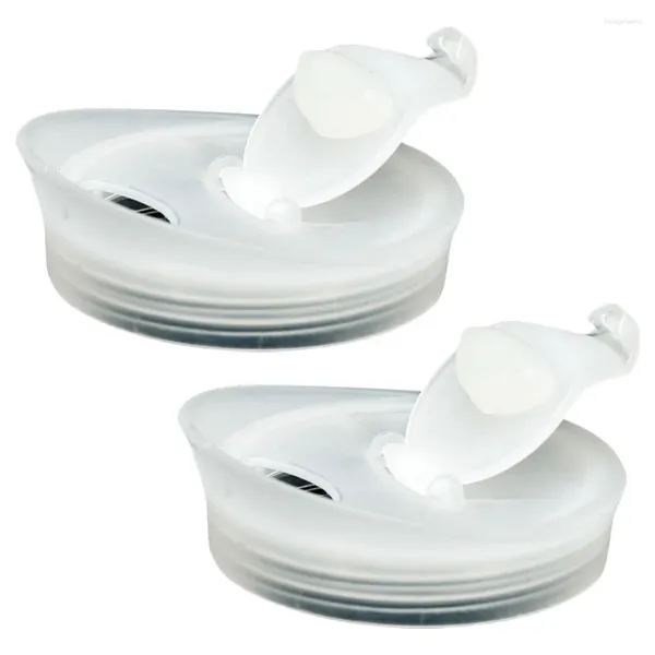 Ensembles de vaisselle 2 pcs Bouteille à eau froide Couvrette en plastique en plastique Couvrette de pichet remplaçable de pichet de pichet