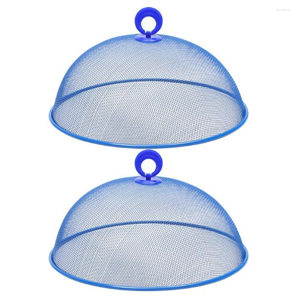 Ensembles de vaisselle 2 pièces couverture de dôme en maille housses de protection pour la Protection extérieure tente Table de dîner service rond