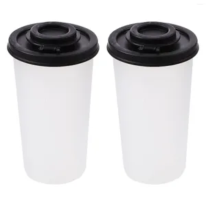 Ensembles de vaisselle 2 PCS Mini Cruit Jar Pepper Shakers Seasoning Bottles For Barbecue Spice Camping Container Voyage