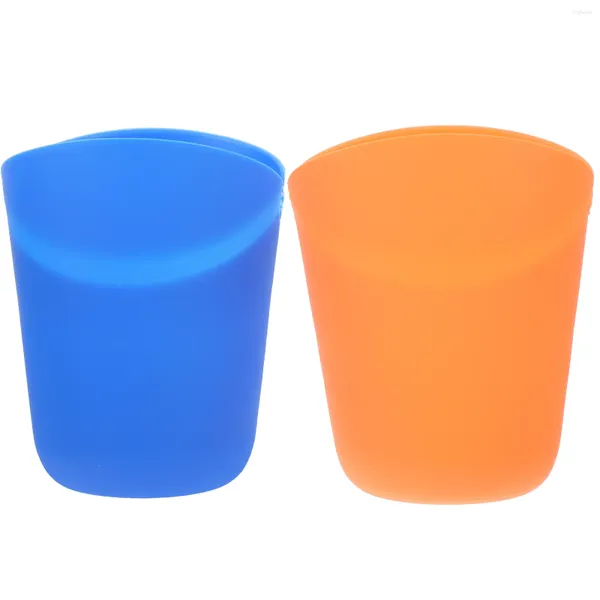 Ensembles de vaisselle 2 pièces seau à pop-corn bonbons sacs de friandises service de fête support de la boîte d'emballage support de boîte de gel de silice baignoire conteneur de théâtre tasse