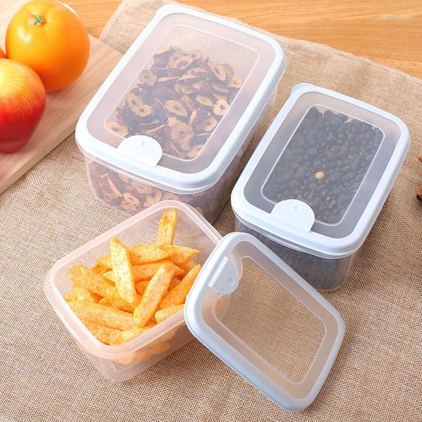 Ensembles de vaisselle 3pcs / pack Conteneurs de stockage de conteneurs Lunch Fruit Box