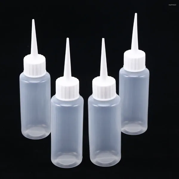 Ensembles de vaisselle 4 pcs de peinture de peinture Glue Dispense Dispensing Liquid Storage Crafts