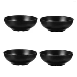 Ensembles de vaisselle 4pcs Salade de nouilles de cuisine Bols de service Ramen de style japonais