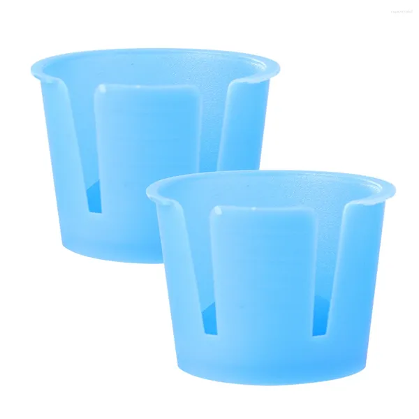 Ensembles de vaisselle 50 pièces tasses jetables en plastique bol de mélange dentaire plâtre outil de dentiste flexible