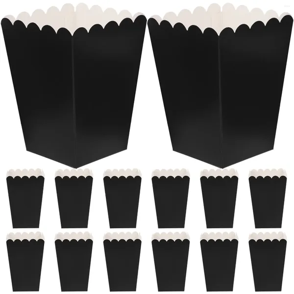 Ensembles de vaisselle 50 pcs boîte de pop-corn conteneur snack seau seaux bol jetable fête porte-gobelet de bonbons