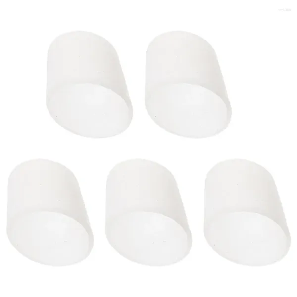 Ensembles de vaisselle 5pcs manches de bec de théière couvercles de théière en silicone manchon de café pour bouilloire