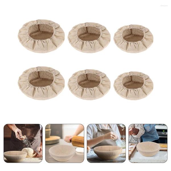 Ensembles de vaisselle 6 PCS Panier à pain Cover Baking Fermentation Protecteur Accessoires OVAU